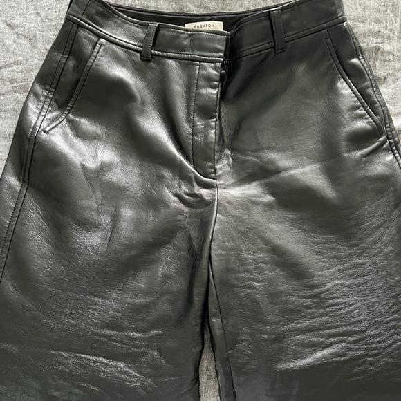 aritzia command leather pant - Picture 4 of 6